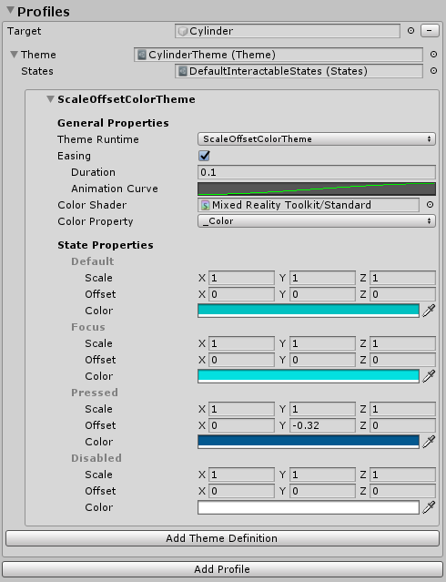 Interactable Profiles