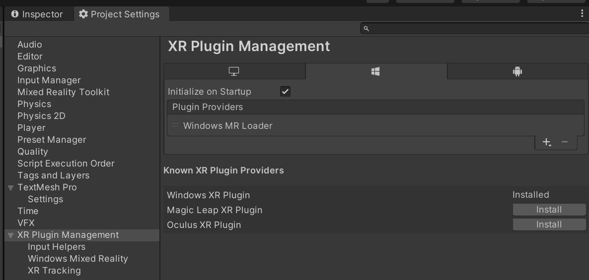 Plugin management